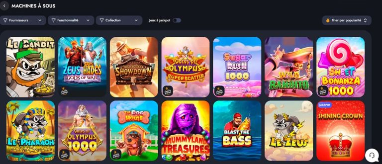 Martin Casino machines à sous